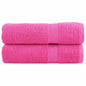 JUNG Vida Premium-Handtücher SOLUND 2 Stk. Rosa 50x100 cm 600 g/m²