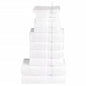 JUNG Vida 12 tlg. Premium-Handtuch-Set SOLUND Weiß 600 g/m²