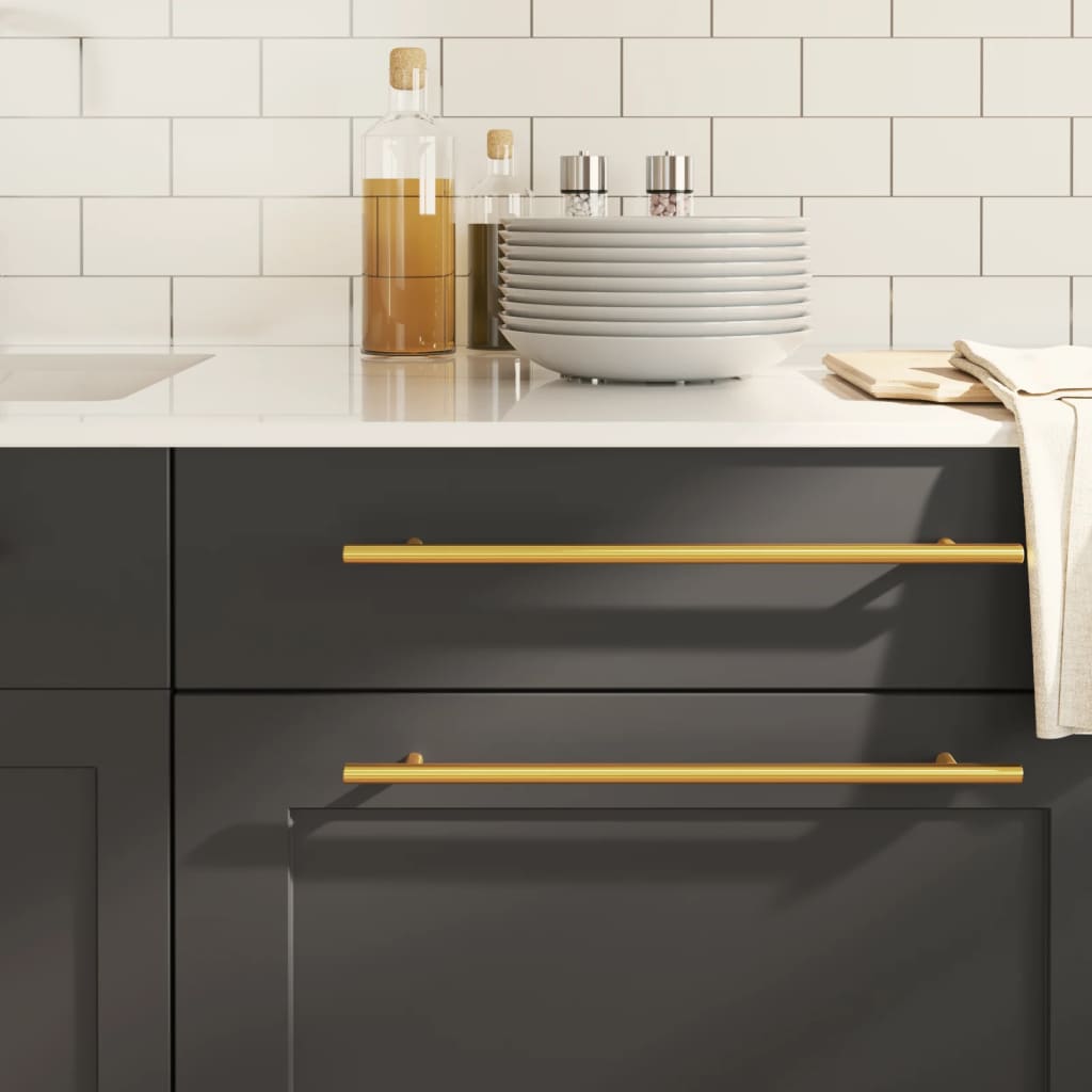 JUNG Vida Möbelgriffe 20 Stk. Golden 320 mm Edelstahl