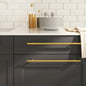 JUNG Vida Möbelgriffe 20 Stk. Golden 320 mm Edelstahl