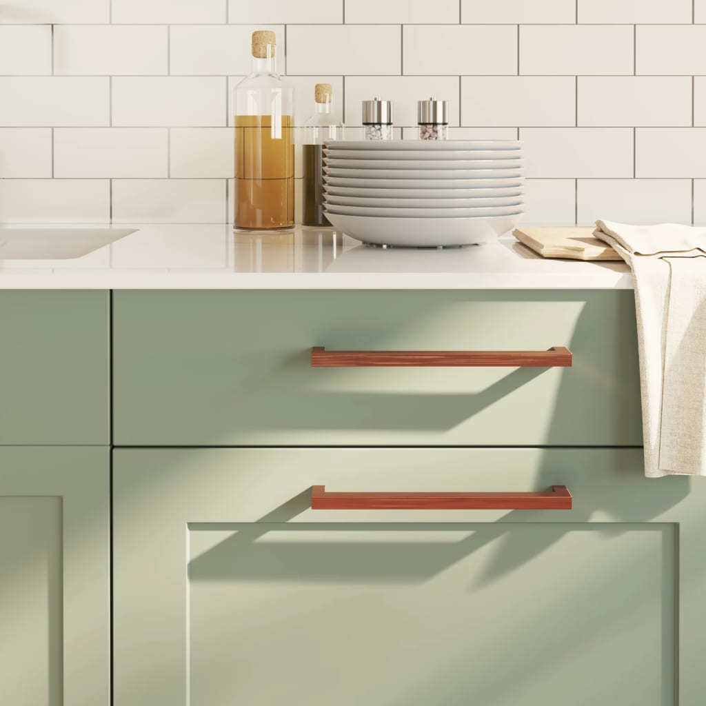 JUNG Vida Möbelgriffe 20 Stk. Bronzen 224 mm Edelstahl