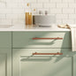 JUNG Vida Möbelgriffe 20 Stk. Bronzen 192 mm Edelstahl