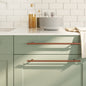 JUNG Vida Möbelgriffe 20 Stk. Bronzen 320 mm Edelstahl