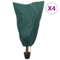 JUNG Vida Wintervlies mit Kordelzug 4 Stk. 70 g/m² 0,8x1,2 m