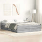 JUNG Vida Bettgestell Grau Sonoma 150x200 cm