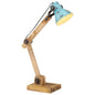 JUNG Vida Schreibtischlampe 25 W Blau 23x18x96 cm E27