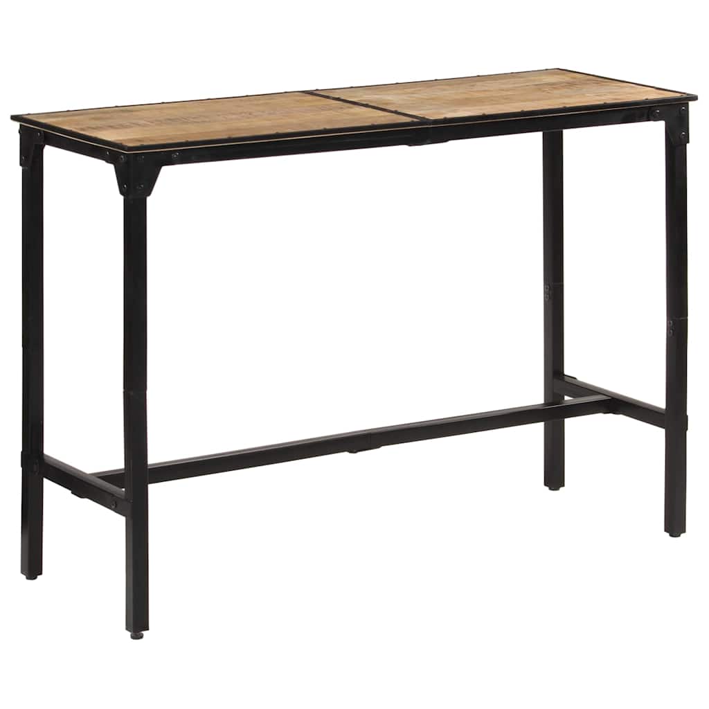 JUNG Vida Bartisch 150x55x107 cm Raues Massivholz Mango