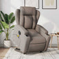 JUNG Vida Elektrischer Massagesessel mit Aufstehhilfe Taupe Stoff