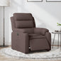 JUNG Vida Relaxsessel Elektrisch Dunkelbraun Stoff