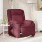 JUNG Vida Relaxsessel Elektrisch Weinrot Stoff