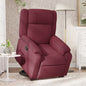 JUNG Vida Relaxsessel mit Aufstehhilfe Weinrot Stoff