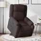 JUNG Vida Relaxsessel mit Aufstehhilfe Dunkelbraun Stoff