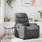 JUNG Vida Massagesessel Relaxsessel Grau Kunstleder