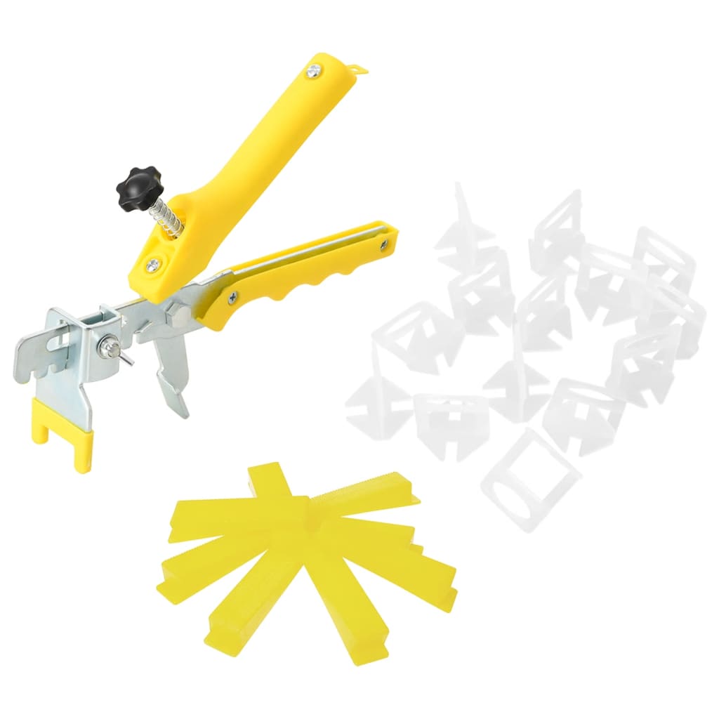 JUNG Vida Fliesen-Nivelliersystem 250 Keile 500 Clips 1,5 mm