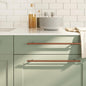 JUNG Vida Möbelgriffe 5 Stk. Bronzen 320 mm Edelstahl