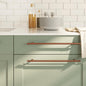 JUNG Vida Möbelgriffe 5 Stk. Bronzen 320 mm Edelstahl