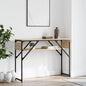 JUNG Vida Konsolentisch mit Ablage Sonoma-Eiche 105x30x75cm Holzwerkstoff