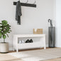 JUNG Vida Flurbank Weiß 100 x 28 x 45 cm Massivholz Kiefer