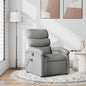 JUNG Vida Massagesessel Hellgrau Stoff
