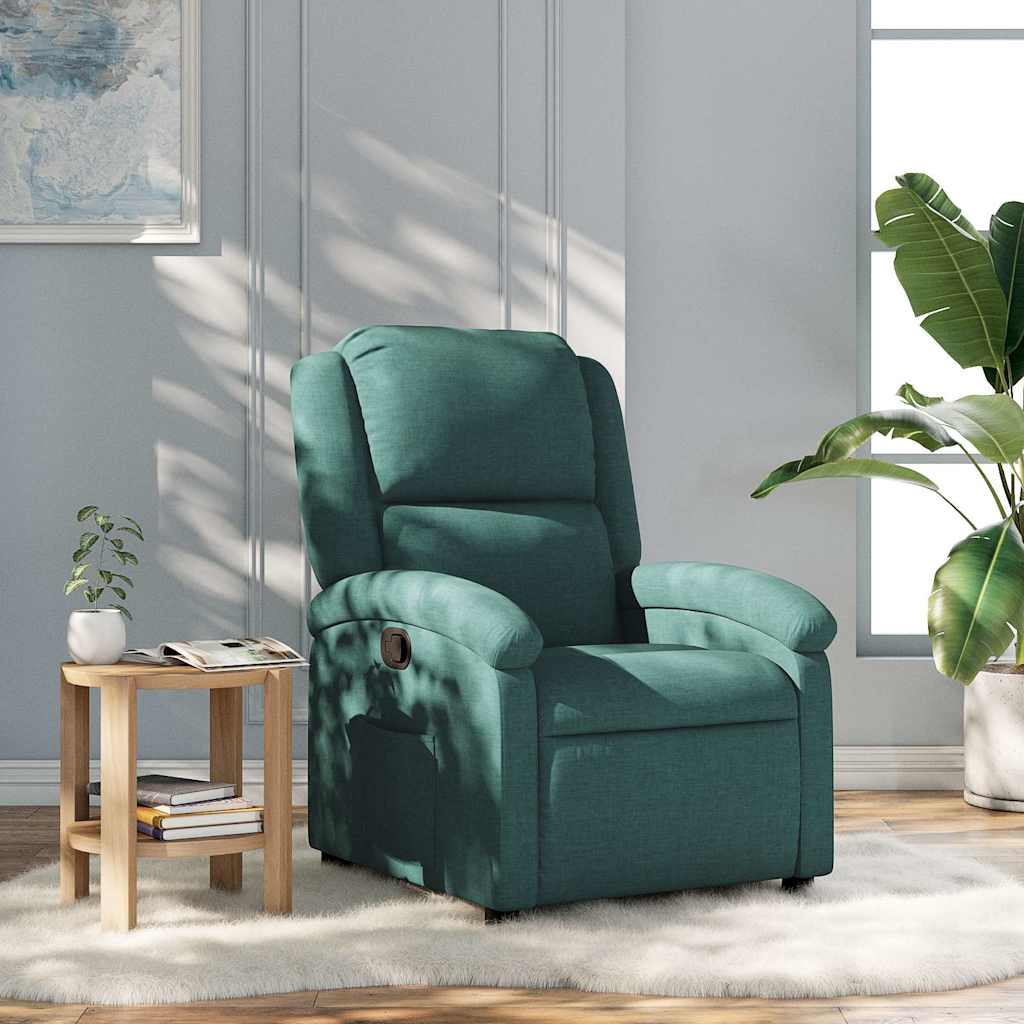 JUNG Vida Relaxsessel Dunkelgrün Stoff