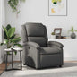 JUNG Vida Relaxsessel Grau Kunstleder