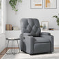 JUNG Vida Relaxsessel Grau Kunstleder