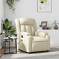 JUNG Vida Massagesessel Creme Kunstleder