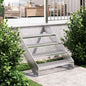 JUNG Vida Gitterroststufe 80x24x7 cm Verzinkter Stahl