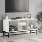 JUNG Vida TV-Schrank mit Glastüren Weiß 102x37x50 cm