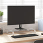 JUNG Vida Monitorständer Weiß 60x35x8 cm Hartglas und Metall
