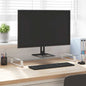 JUNG Vida Monitorständer Weiß 80x35x8 cm Hartglas und Metall