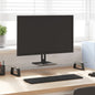 JUNG Vida Monitorständer Schwarz 80x20x8 cm Hartglas und Metall