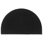 JUNG Vida Fußmatte Schwarz Halbrund 50x80 cm Kokosfaser Getuftet