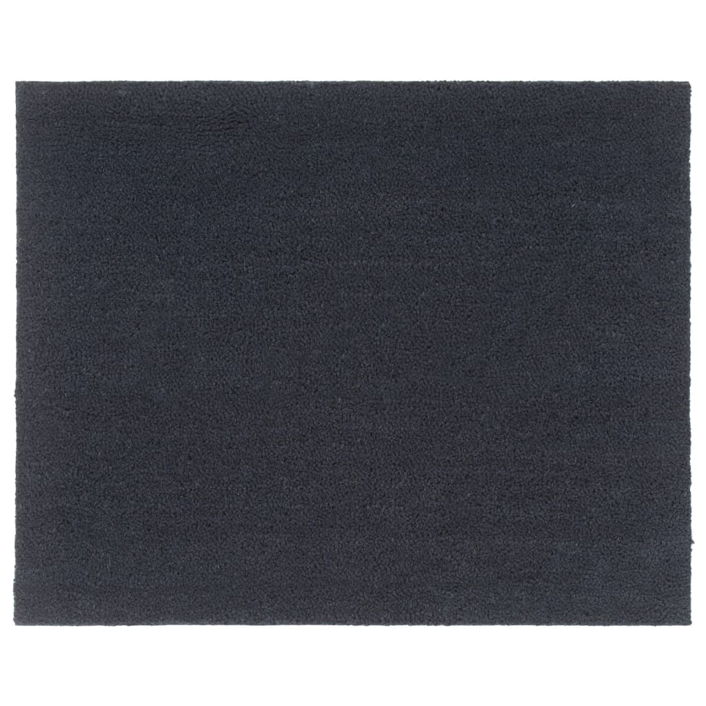 JUNG Vida Fußmatte Dunkelgrau 80x100 cm Kokosfaser Getuftet