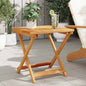 JUNG Vida Gartentisch Klappbar 50x50x50 cm Massivholz Akazie