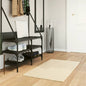 JUNG Vida Teppich HUARTE Kurzflor Weich und Waschbar Creme 60x110 cm