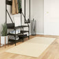 JUNG Vida Teppich HUARTE Kurzflor Weich und Waschbar Creme 80x200 cm