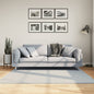 JUNG Vida Teppich HUARTE Kurzflor Weich und Waschbar Blau 160x160 cm