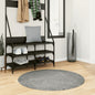 JUNG Vida Teppich Shaggy Hochflor Modern Grün Ø 100 cm