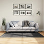 JUNG Vida Teppich IZA Kurzflor Skandi-Stil Anthrazit 120x170 cm