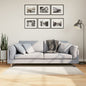 JUNG Vida Teppich IZA Kurzflor Skandinavischer Look Creme 80x150 cm