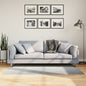 JUNG Vida Teppich IZA Kurzflor Skandinavischer Look Grau 80x150 cm