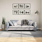 JUNG Vida Teppich IZA Kurzflor Skandinavischer Look Grau 160x230 cm