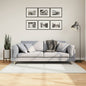 JUNG Vida Teppich OVIEDO Kurzflor Creme 120x120 cm