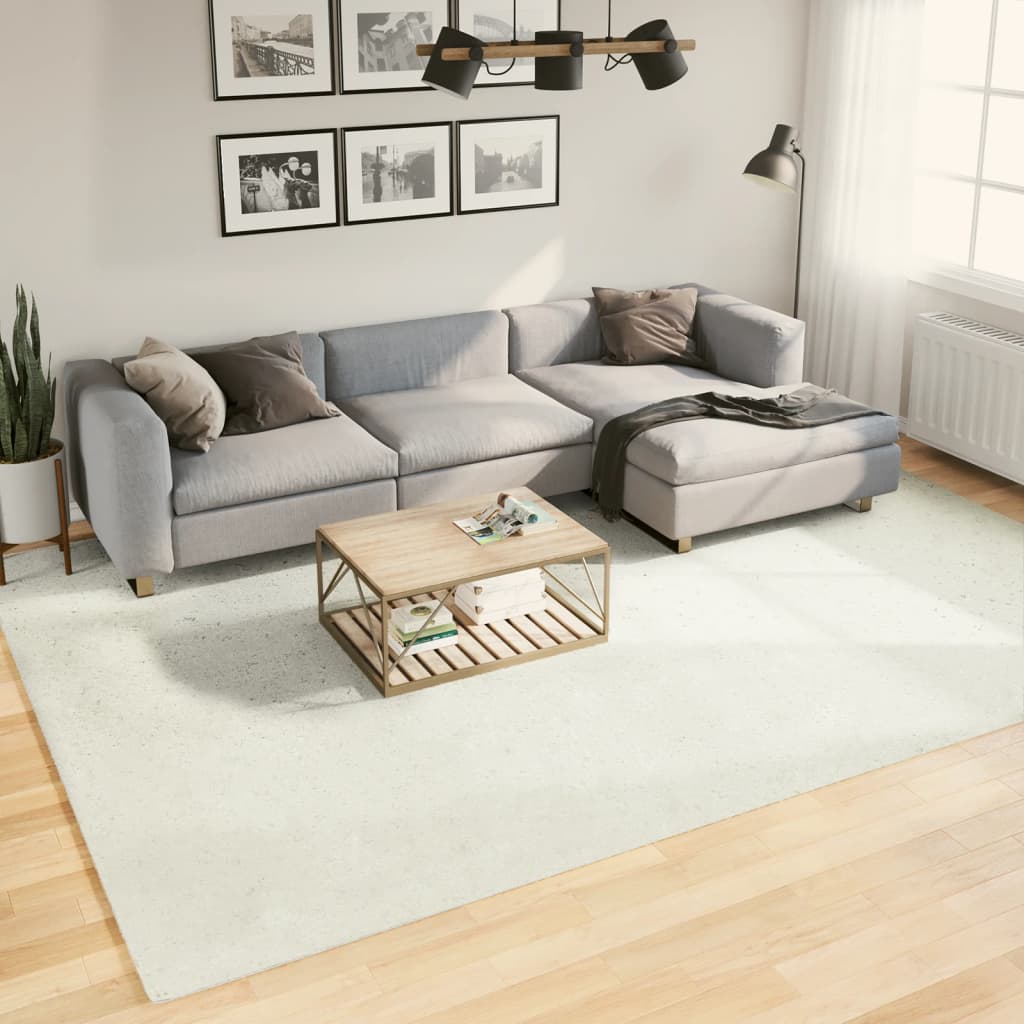 JUNG Vida Teppich OVIEDO Kurzflor Creme 240x340 cm