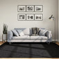 JUNG Vida Teppich OVIEDO Kurzflor Schwarz 200x200 cm