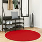 JUNG Vida Teppich OVIEDO Kurzflor Rot Ø 120 cm