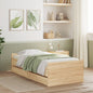 JUNG Vida Bett mit Schubladen Sonoma-Eiche 75x190 cm