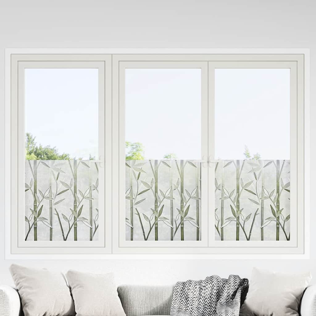 JUNG Vida Fensterfolien 2 Stk. Matt Bambus-Muster PVC