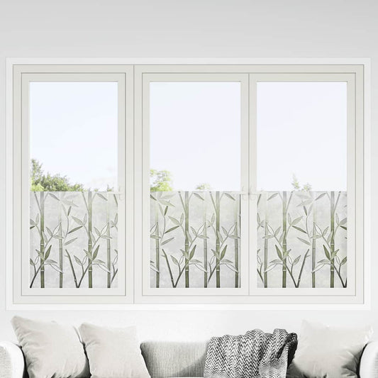 JUNG Vida Fensterfolien 2 Stk. Matt Bambus-Muster PVC
